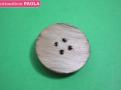 Bottone effetto legno